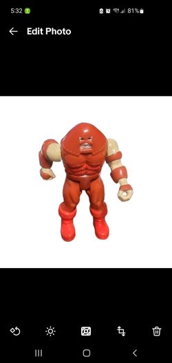 Vintage 1991 ToyBiz Uncanny X-Men Juggernaut Action Figure - Loose
