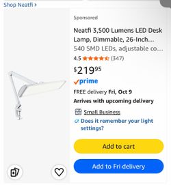 Desk lamp