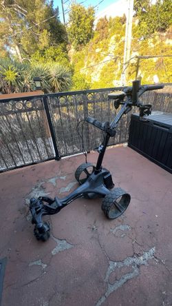 MGI Zip Navigator AT Electric Golf Push Cart All Terrain Accessories No Remote