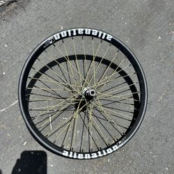 Alienation Carbon Fiber Front Wheel Bmx 20 Inch
