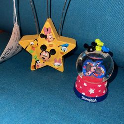 2006 WDW Authentic Hat Trio Topper Mini Snow globe
