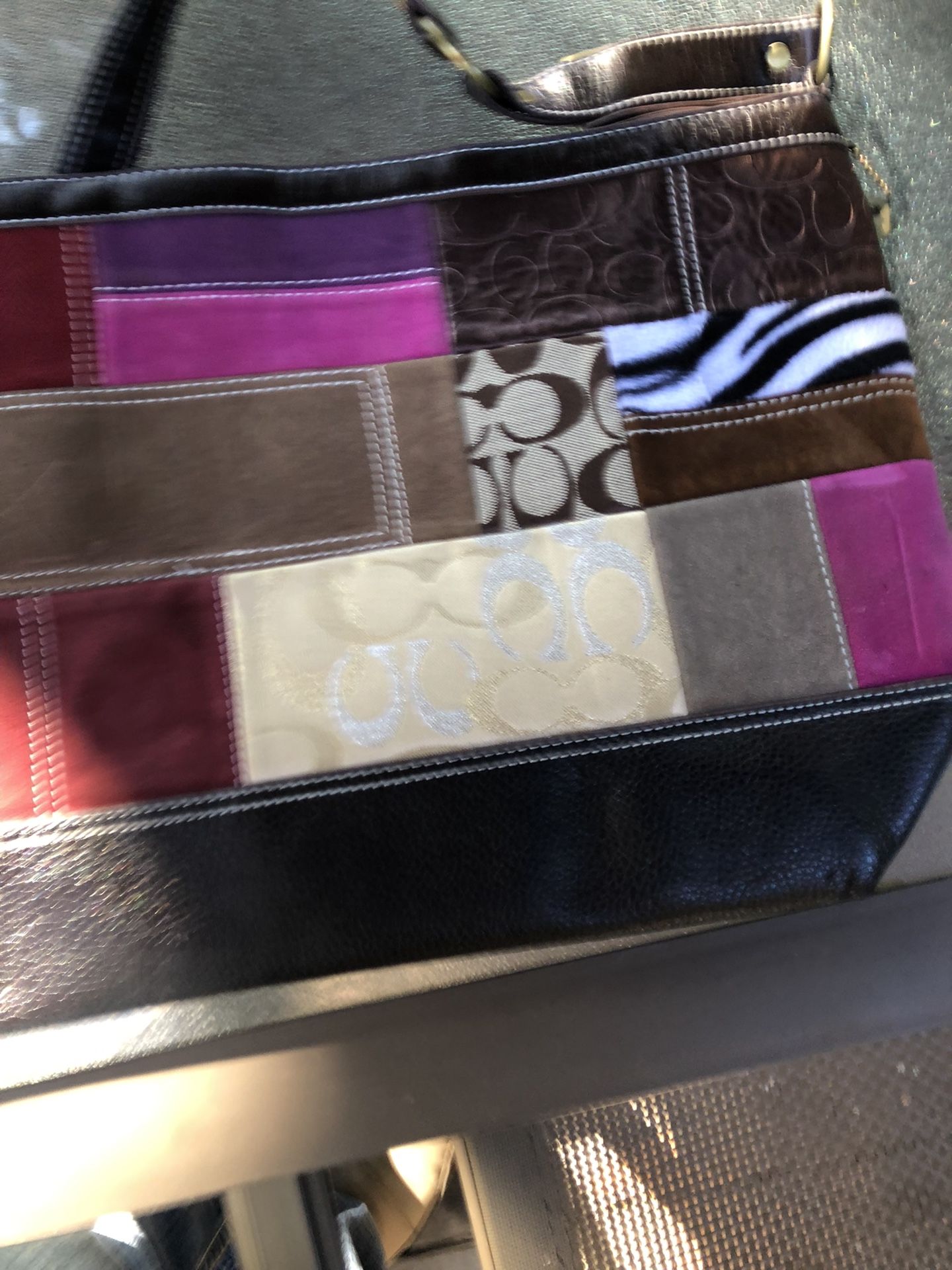 Coach Holliday   Patch Purse C