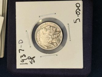 1937-D- Special Strike Buffalo Nickel