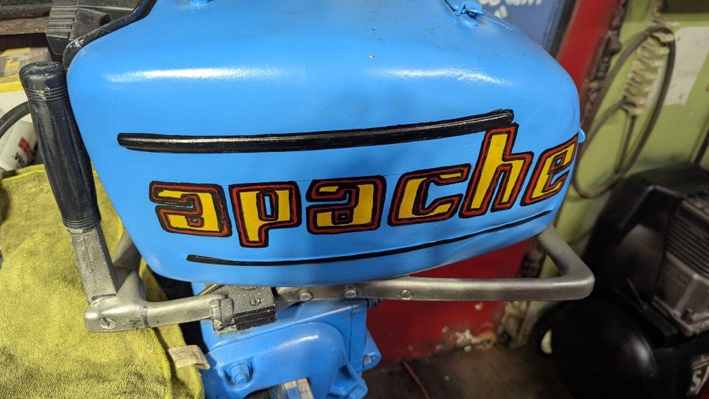 Vintage Apache Boat Motor