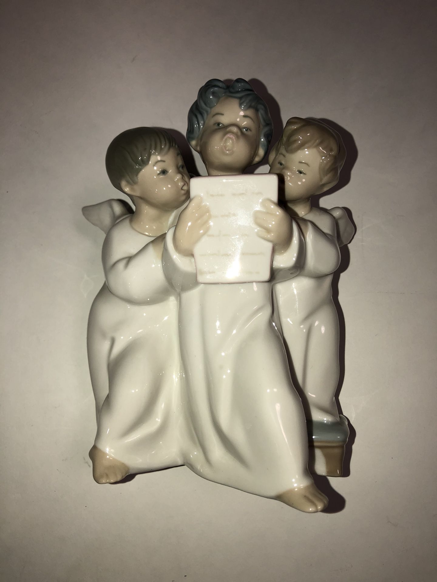 Rare LLADRO Angels Group Figurine 