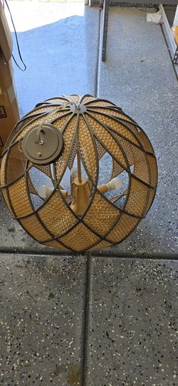 5-Light BRONZE CHANDELIER