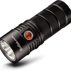 Sofirn Sp36 Pro Flashlight, Includes Batteries