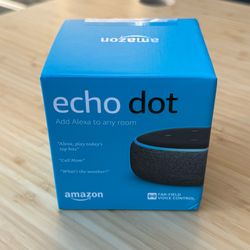 Brand New in Box Echo Dot (3rd gen)