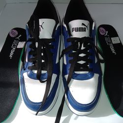 PUMA Low top Rebound Black And Navy