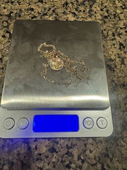 14k Figueroa Chain And Pendant