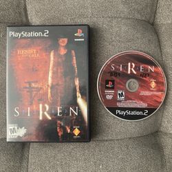 Siren PS2 (No manual)