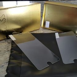 Screen Protectors IPhone 6, 6s, Plus, 7 and 7plus...tempered glass