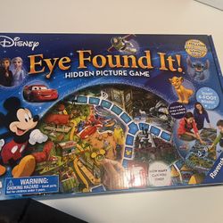 Disney Eye found It Game 