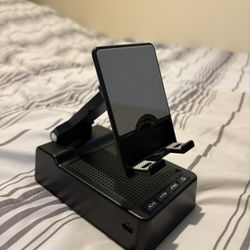 Phone Stand With Bluetooth Speaker