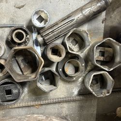 Axle Nut Sockets and Clutch Pilot Tool