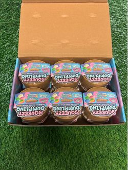 Squeezy Dumpling Box (12 Pack) | Viral Squishy Fidget Toy | Gift Set