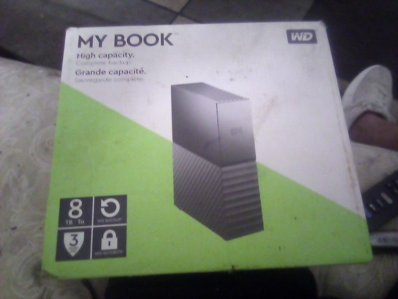  W D .My Book 8 TB 