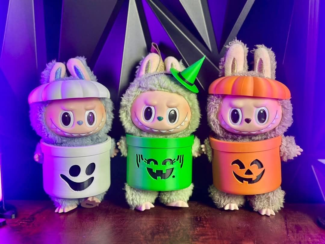 McDonald's Halloween Pail Labubu Costumes
