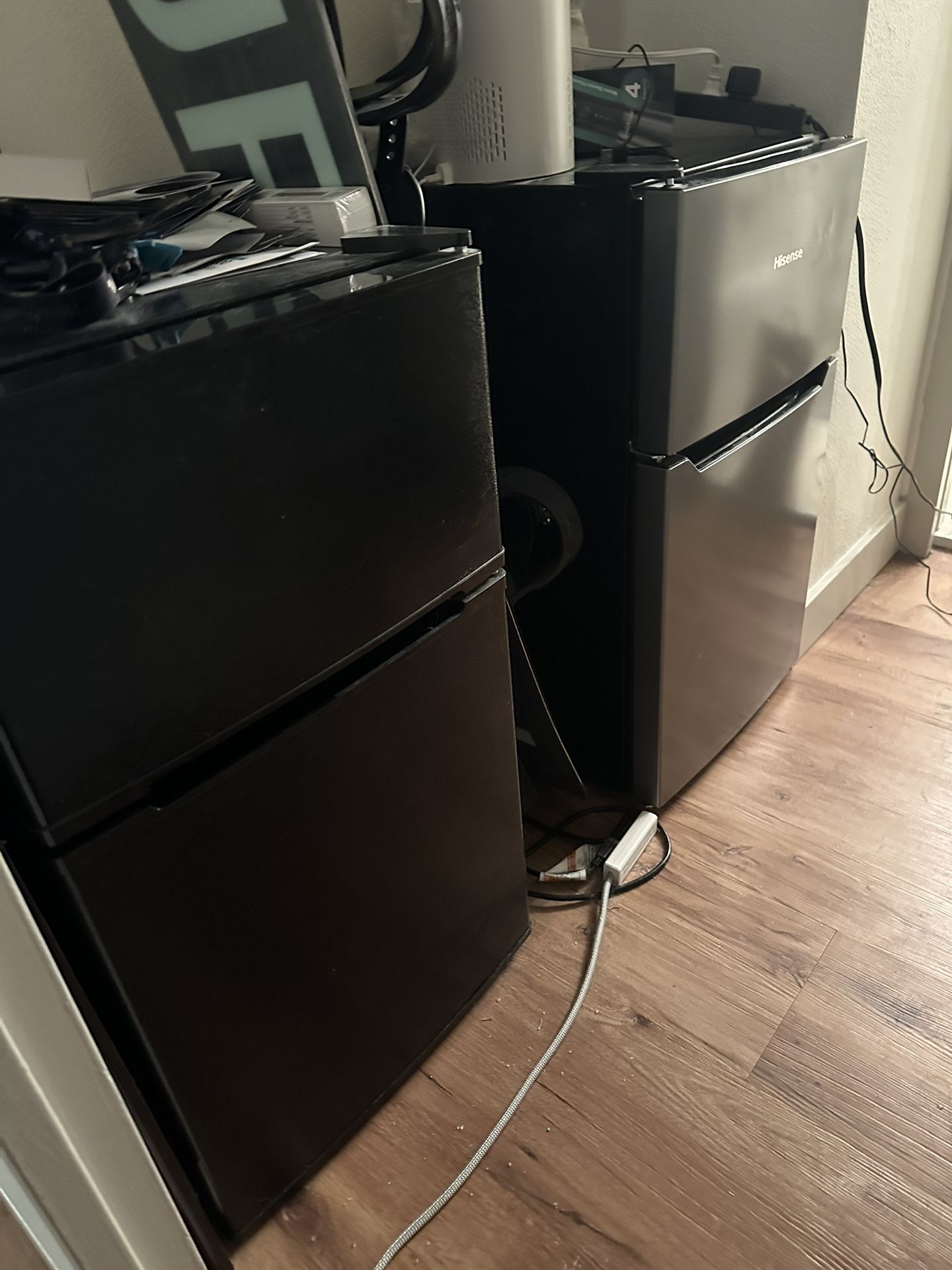 2 Large Mini-Fridge/Freezers