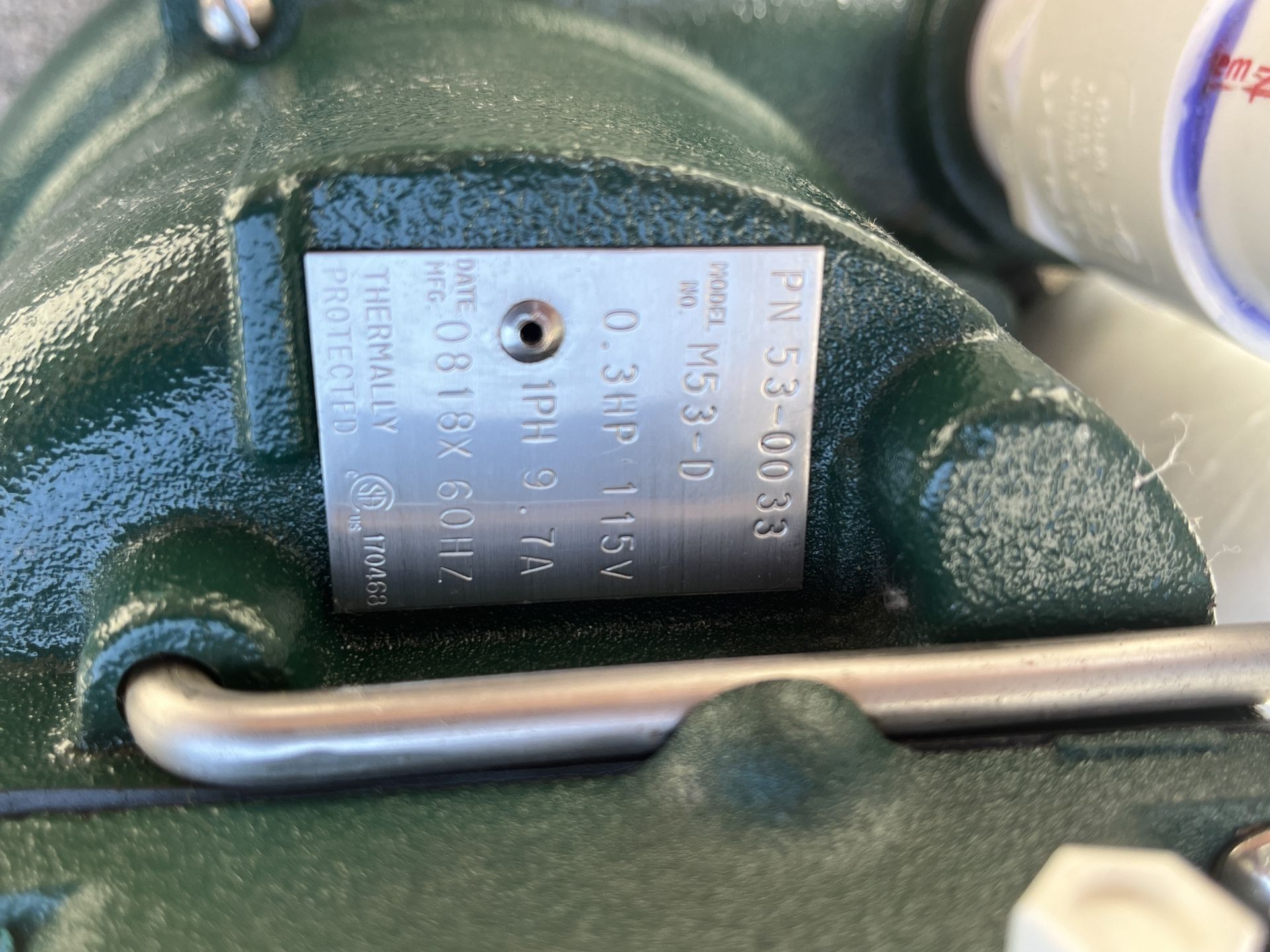 Zoeller 1050001 Sump Pump And Well for Sale in Renton, WA OfferUp