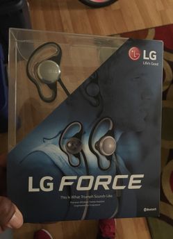 Lg force Bluetooth wireless headset