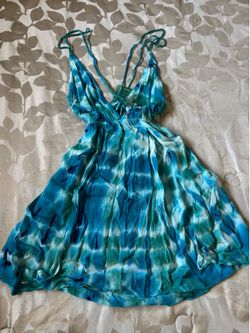 Mini dress cover up
