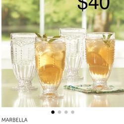 Princess House Vasos Con Pedestal (4)