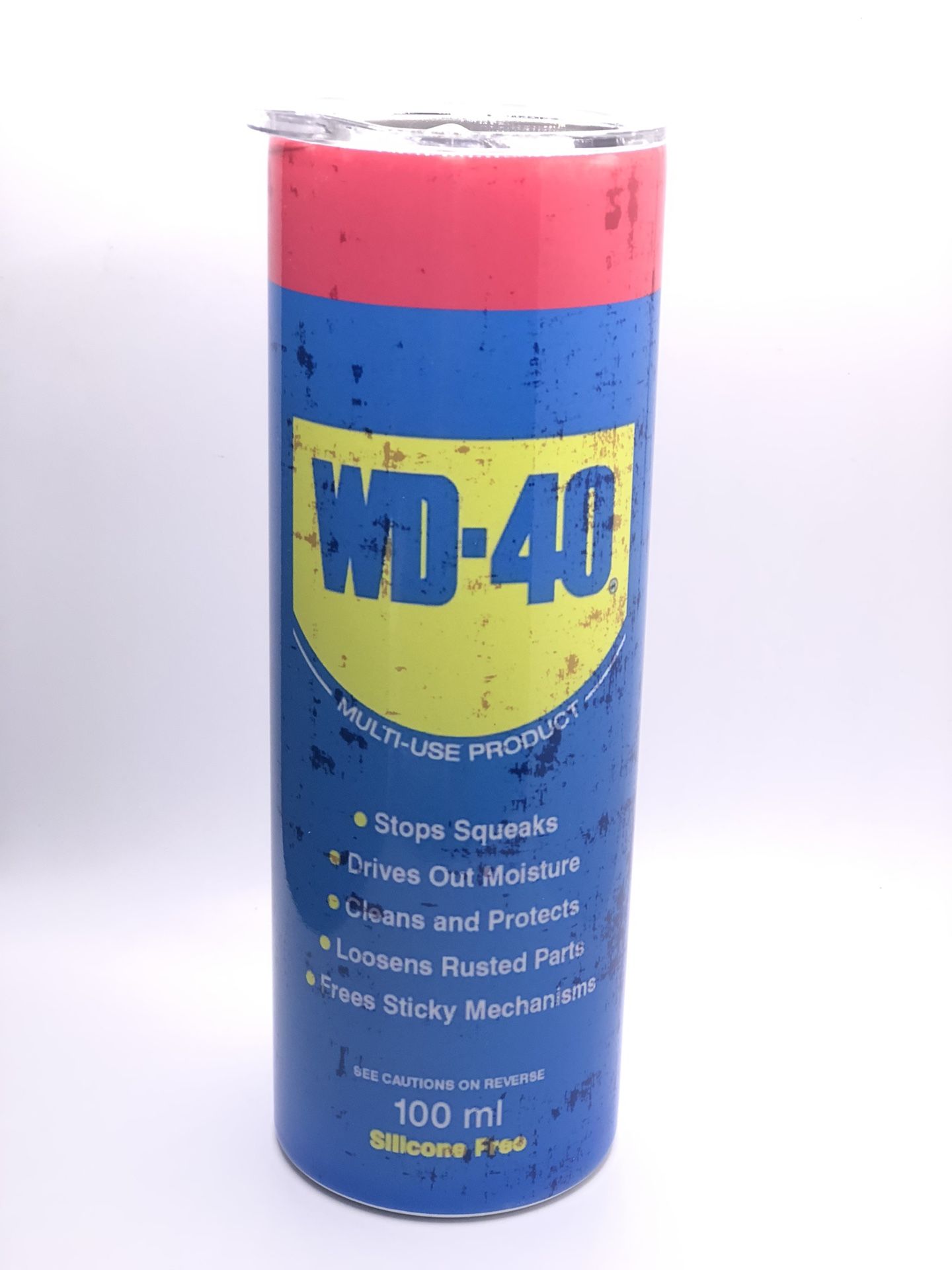 Wd40 Coffee Cup Wd40 Tumbler Stainless Steel Thermos New In Box