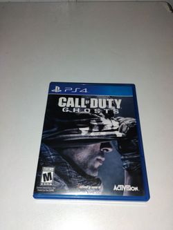 Call Of Duty Ghosts (Ps4)
