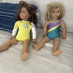 American Girl Dolls - gymnastics