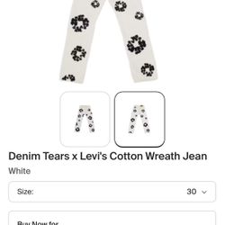 Denim Tears White Jeans