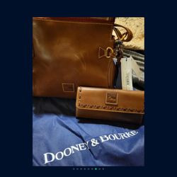 Dooney & Bourke Purse And Wallet Set