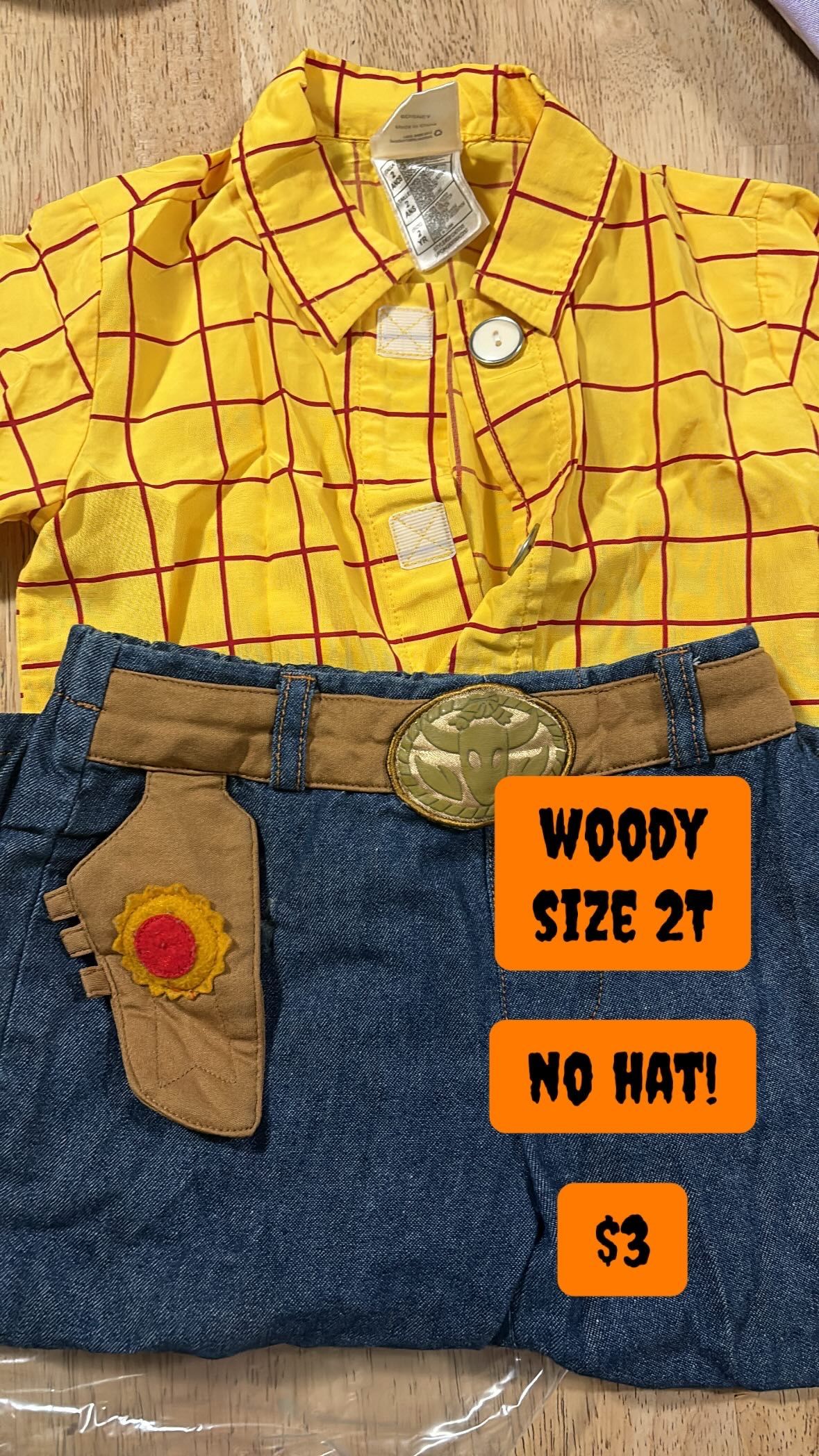 woody halloween costume