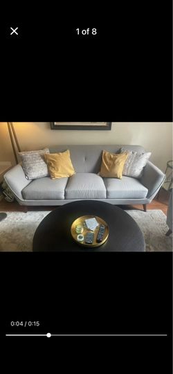 Sofa and chair