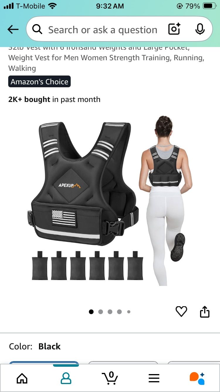 Adjustable Weighted Vest
