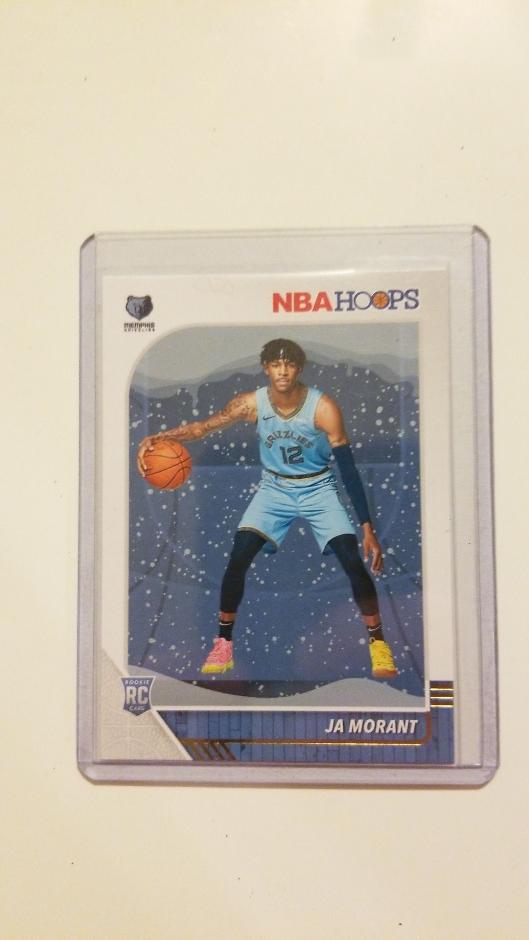 2019-20 nba Hoops JA Morant RC- snowflake sp