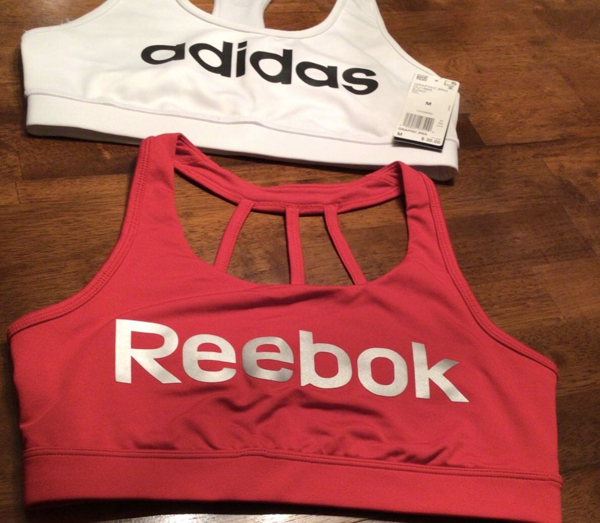 adidas & Reebok SPORT BRA 1 S/ 1M  BRAN NEW ONE WITH OUT  TAG 🏷 