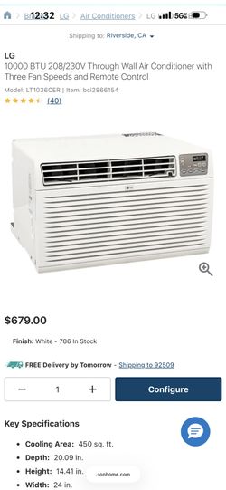 Air Conditioner Brand New Lg