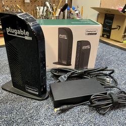 USB-C Dock with 100w Charging and DisplayLink - Original Box!
