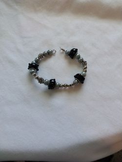 Bead And Flower Bracelet For Women 