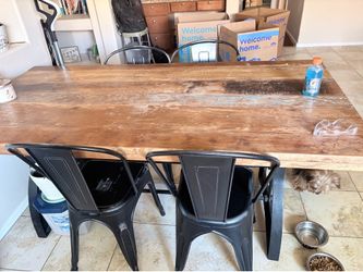 Large dining room table