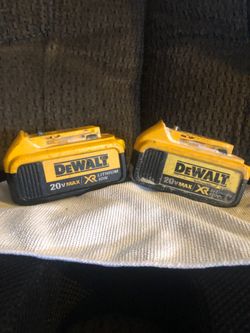 Dewalt batteries