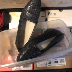 Black Flats Brand Trotters Size 8 Worn Twice