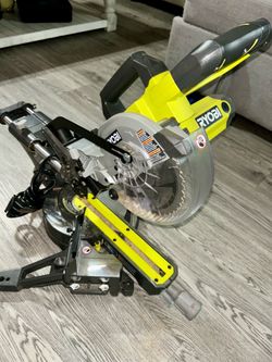 10 Amp Corded 7-1/4 in. Compound Sliding Miter Saw (Tool only)
