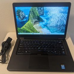 Dell 14.1" 1080p Laptop - Windows 11 Pro, Intel Core i5 3.0 GHz, 8gb RAM, Fast 128 GB SSD, Backlit Keys, Light/Thin/Good Battery! (MSRP $400)
