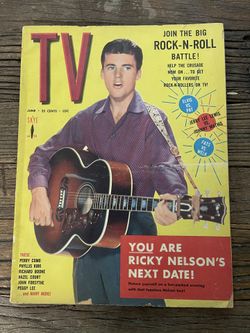 TV June 1958 Ricky Nelson