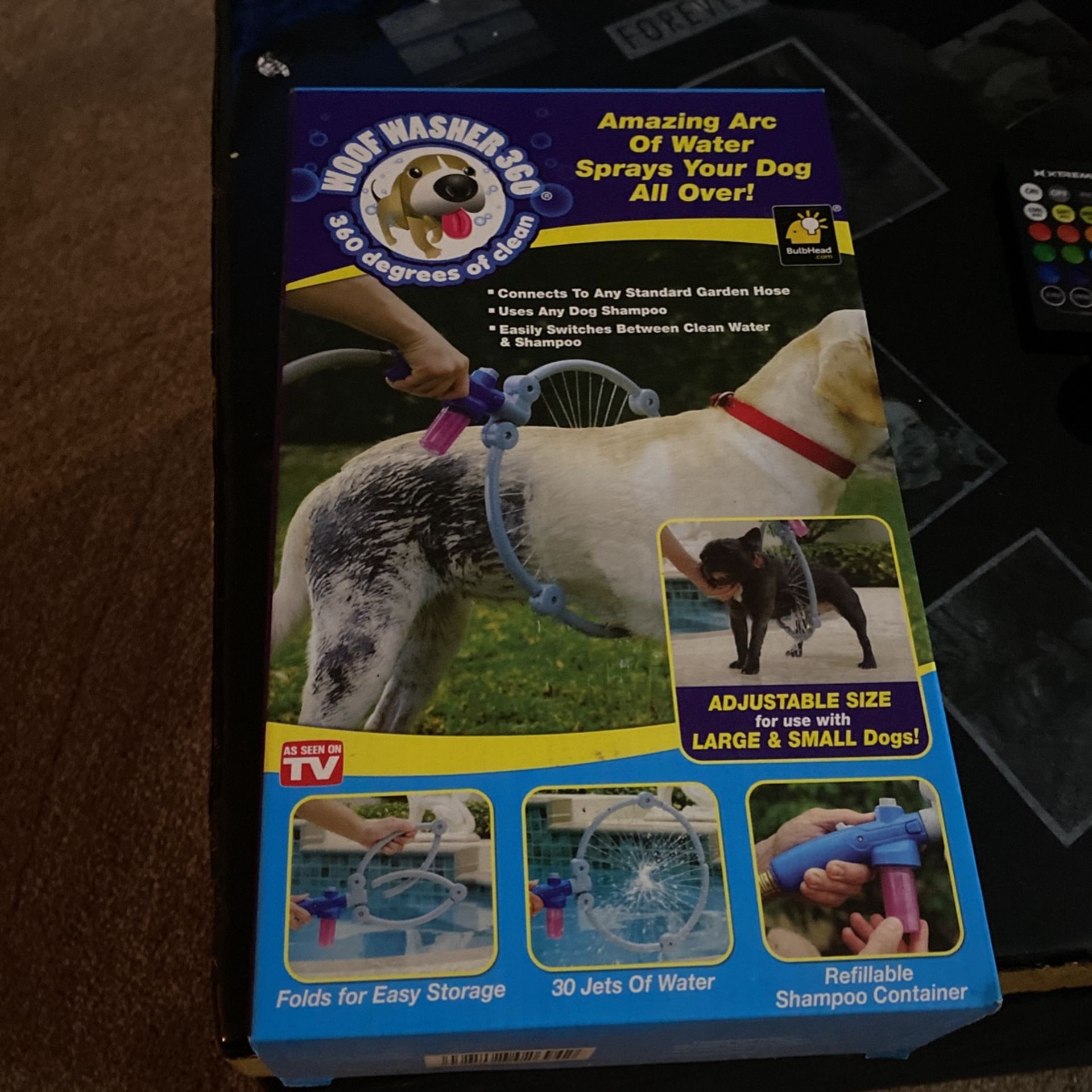 Arc Of Water Sprays Your Dog