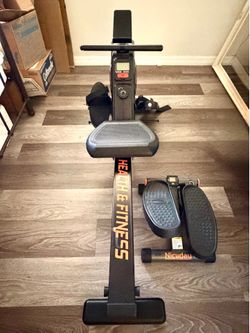 Fitness Rower & Cardio Stepper