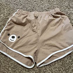 Brown shorts