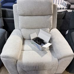 Power Lift Recliner Chair for Elderly People, Dual Motor Lay Flat Recliner with Vibration Massage and Heat, Heavy Duty Motion Mechanism Standing Assis